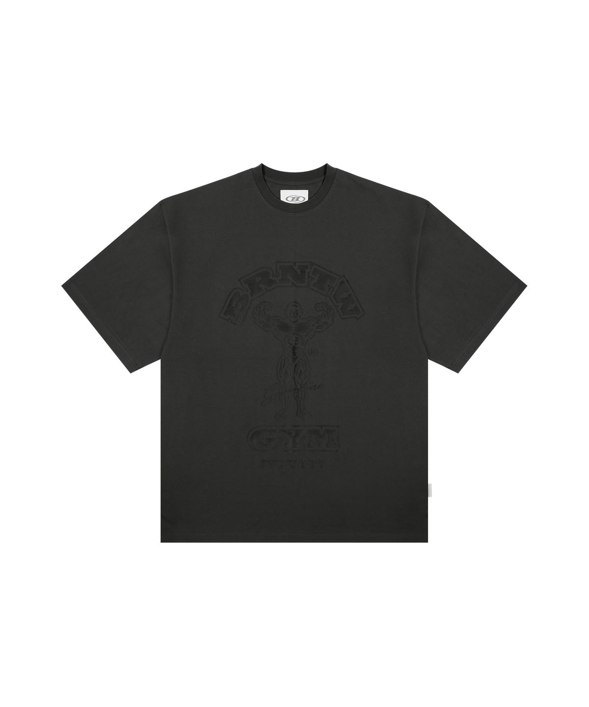 본투윈(BORN TO WIN) RAISEBORN OVER FIT T-SHIRTS [CHARCOAL]