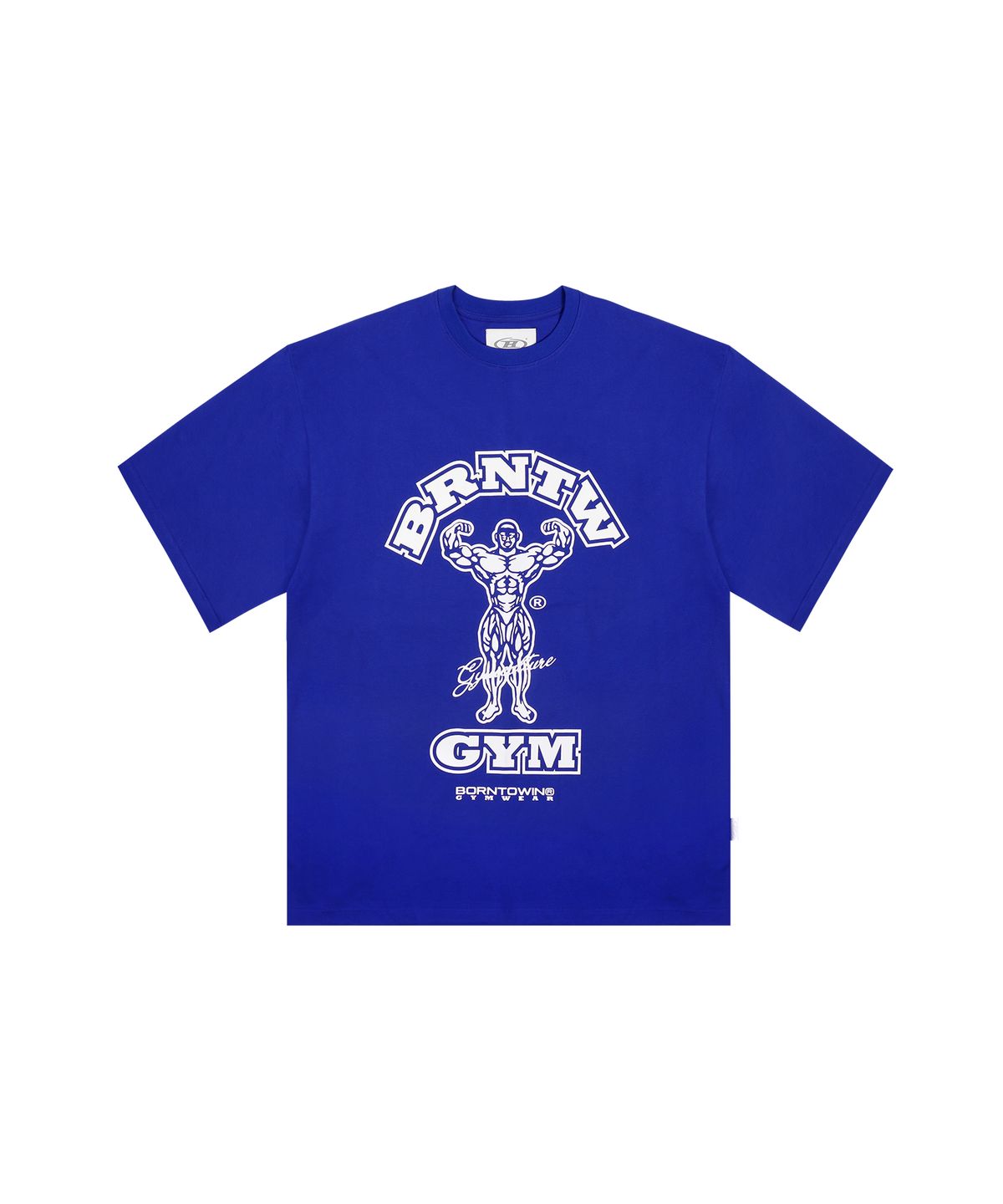 본투윈(BORN TO WIN) RAISEBORN OVER FIT T-SHIRTS [BLUE]