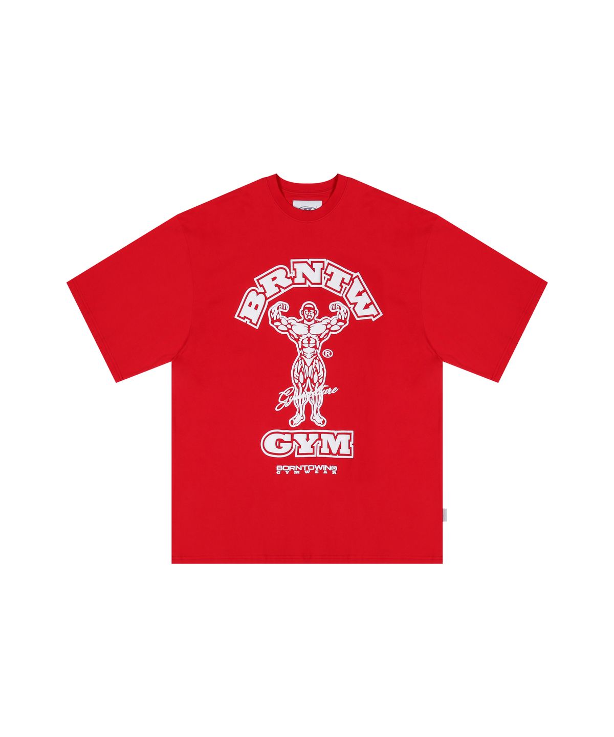 본투윈(BORN TO WIN) RAISEBORN OVER FIT T-SHIRTS [RED]