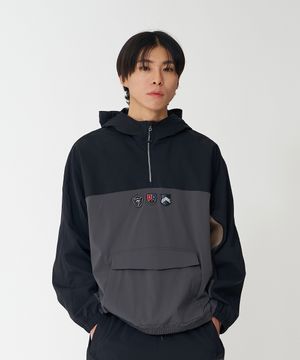 우븐 아노락 (블랙)