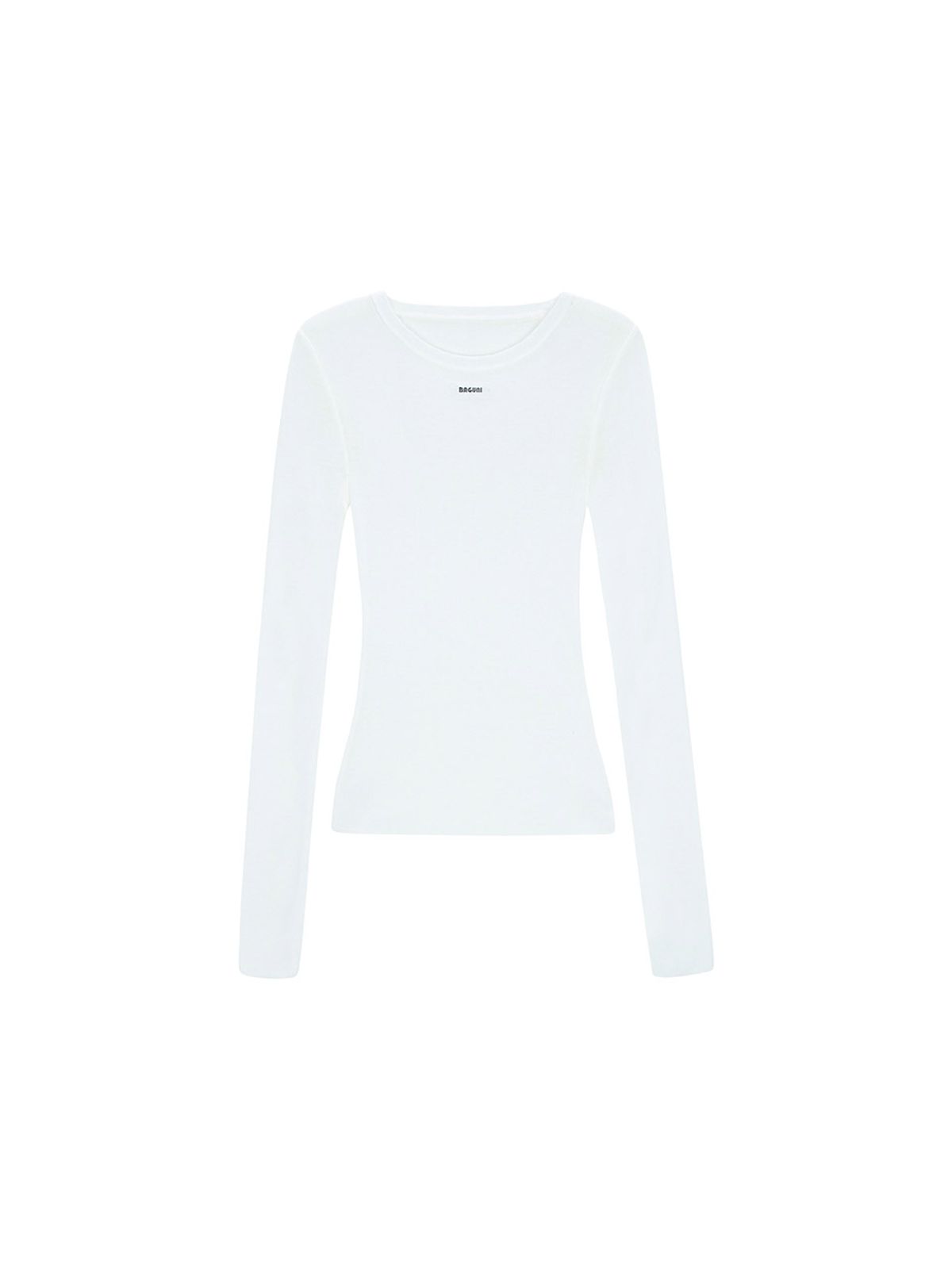 샐러드바구니(SALAD BAGUNI) Essential Round Neck Knit - ivory