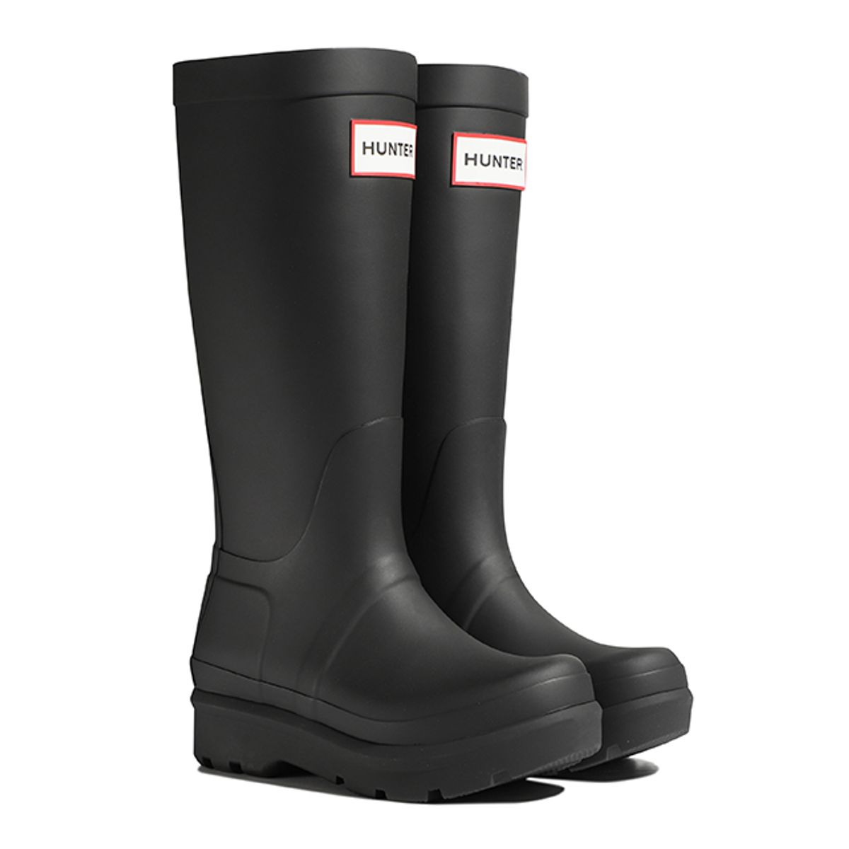 헌터(HUNTER) [UNISEX] 오리지날 2.0 톨 레인부츠 - 블랙 UFT7000RMABLK