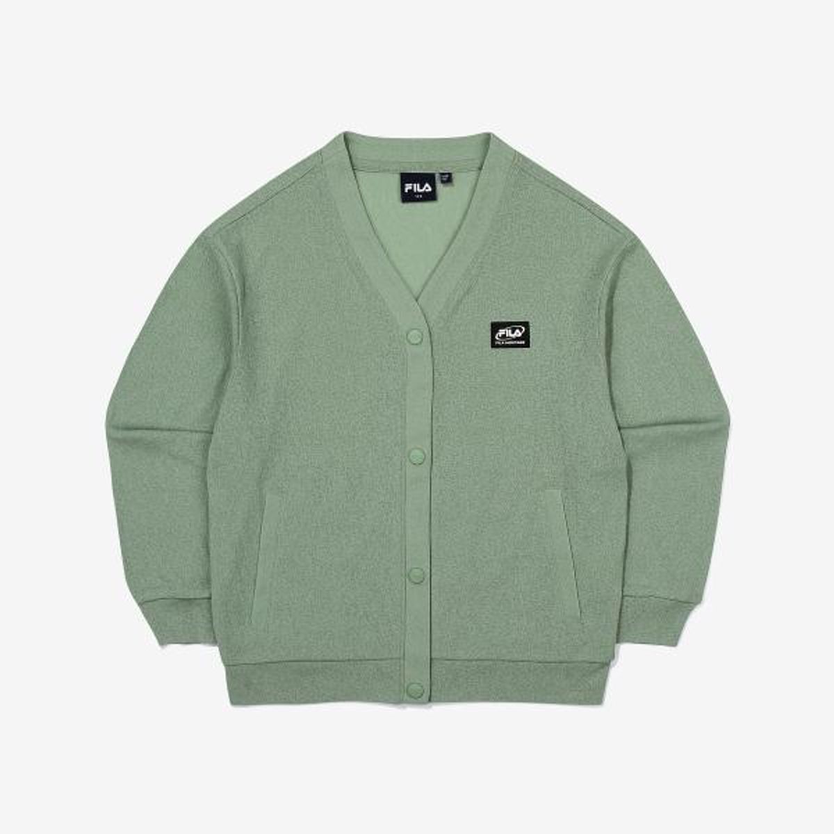 휠라 키즈(FILA KIDS) 얇은 로고 가디건(FK2FTG2101XLKH)