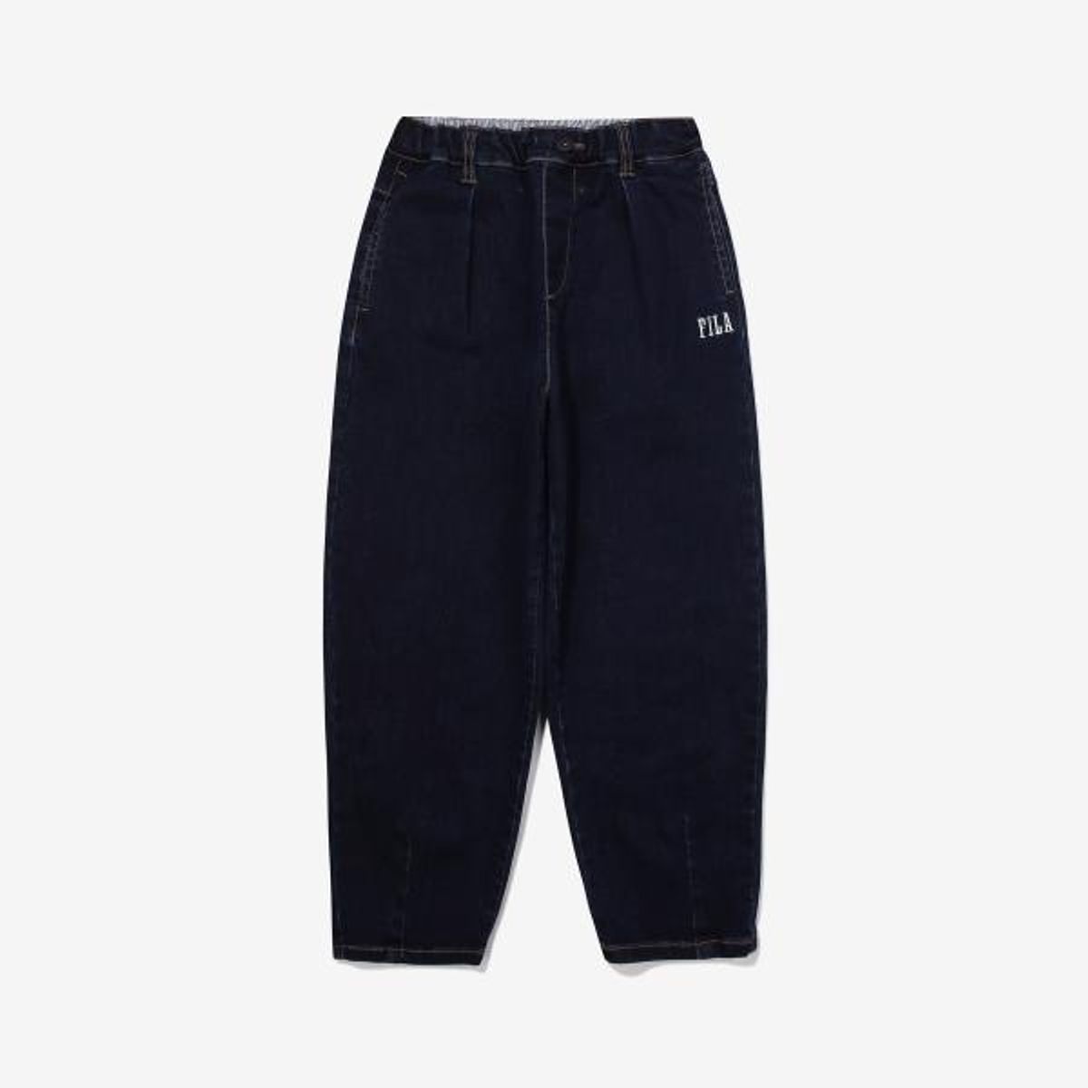 휠라 키즈(FILA KIDS) 에센셜 배기핏 팬츠(FK2PTG1601XDEM)