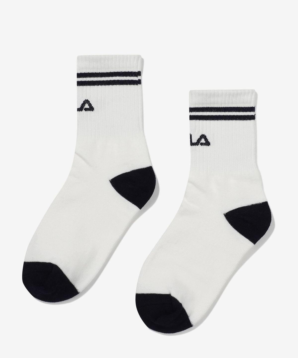 휠라 키즈(FILA KIDS) 리니어 로고 장목양말(FK3SCG1011XOWH)