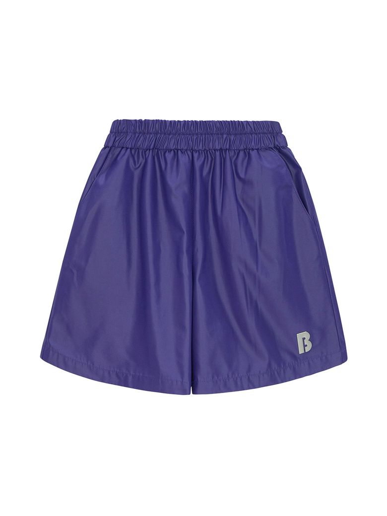 Glow Emblem Shorts - violet