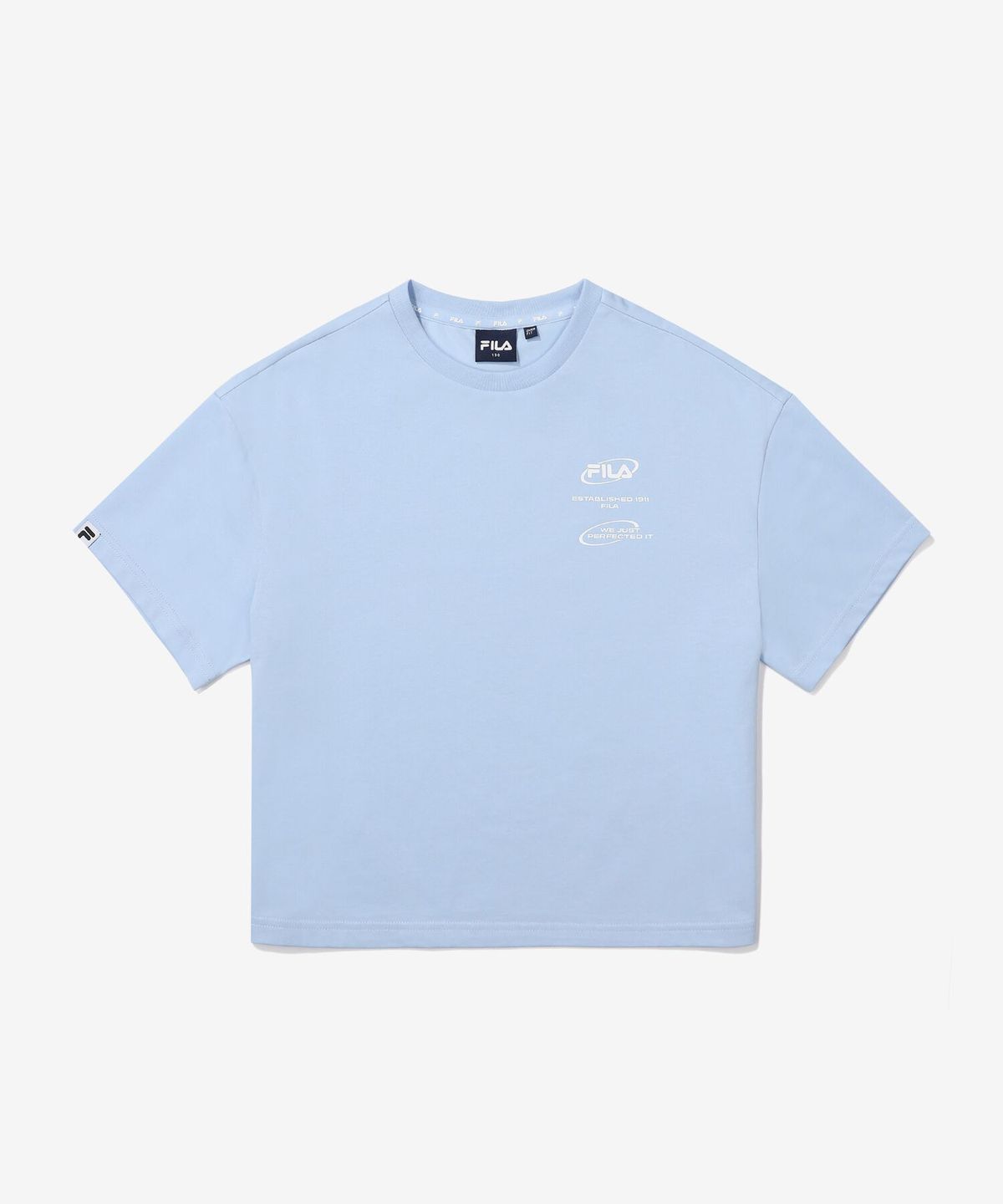 휠라 키즈(FILA KIDS) 에센셜 컬러 티셔츠(FK2RSG2101XSBU)
