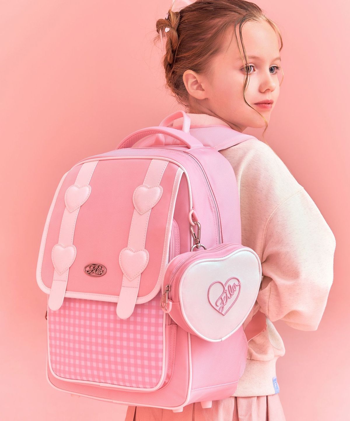 휠라 키즈(FILA KIDS) 하트 인 마이 백팩(FK3BEG1002FPIK)