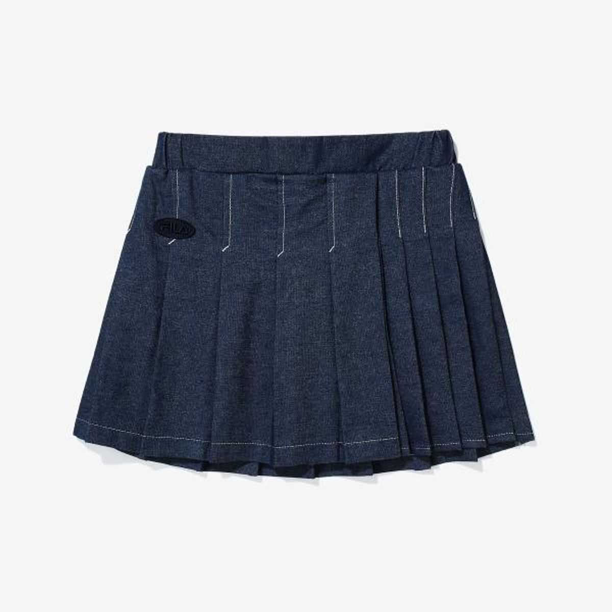 휠라 키즈(FILA KIDS) Girls 플리츠 스커트(FK2SKG1301FDEM)