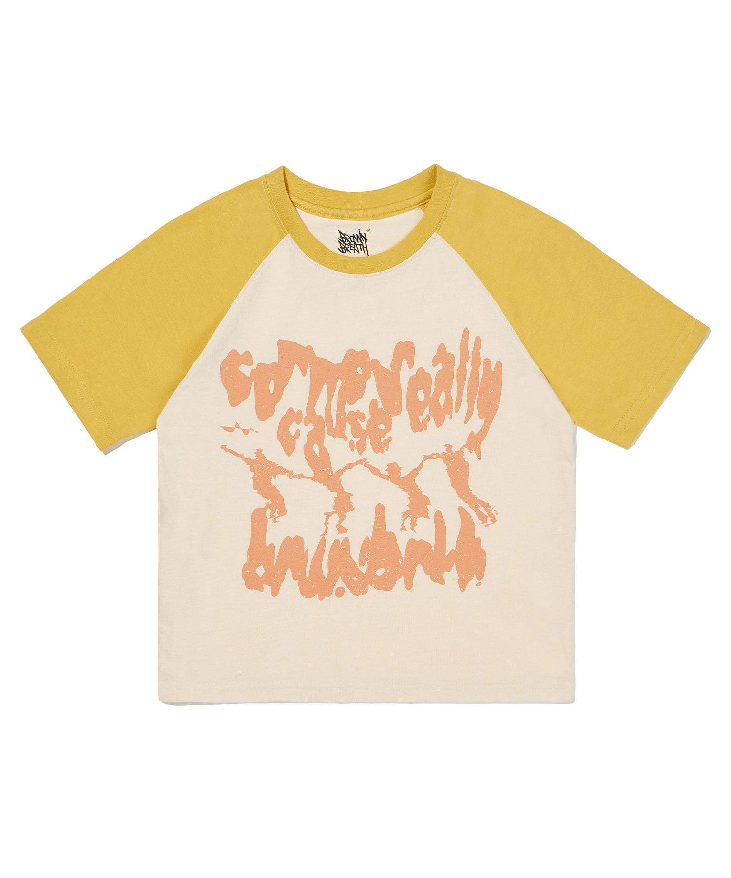 Tシャツ・カットソー BROWNBREATH W CAUSE RAGLAN TEE MUSTARD BJMWSTC12MU MUSINSA | BROWNBREATH W CAUSE RAGLAN TEE - MUSTARD