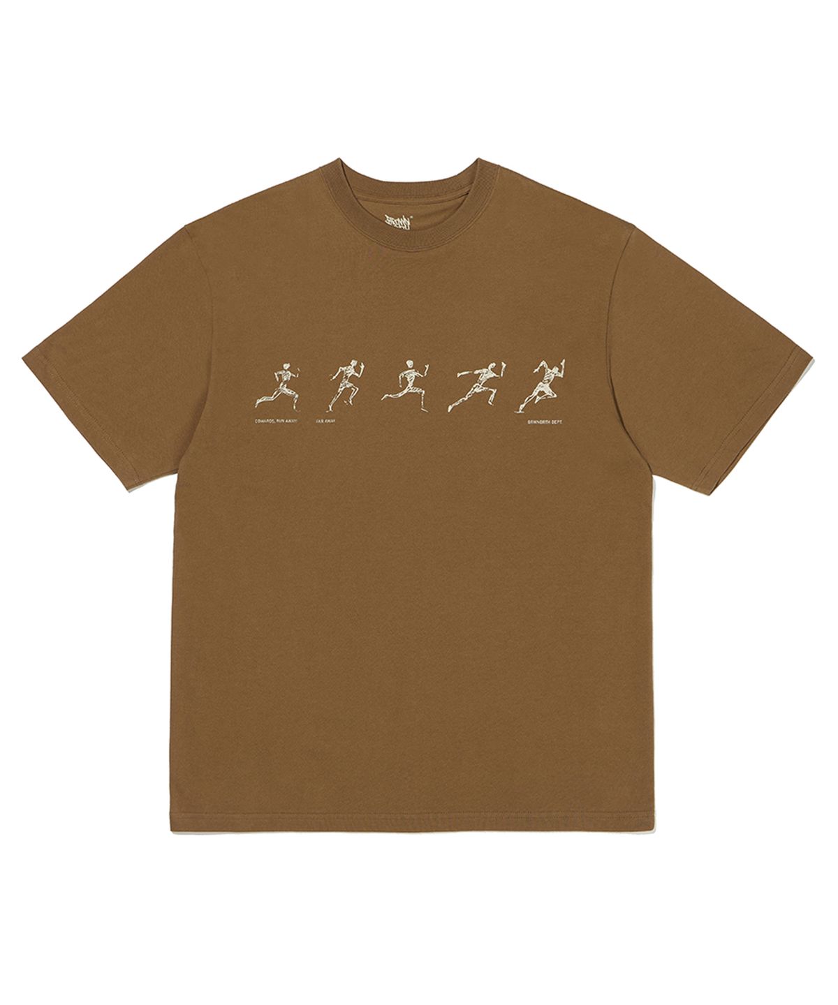 브라운브레스(BROWNBREATH) FAR AWAY TEE - BROWN