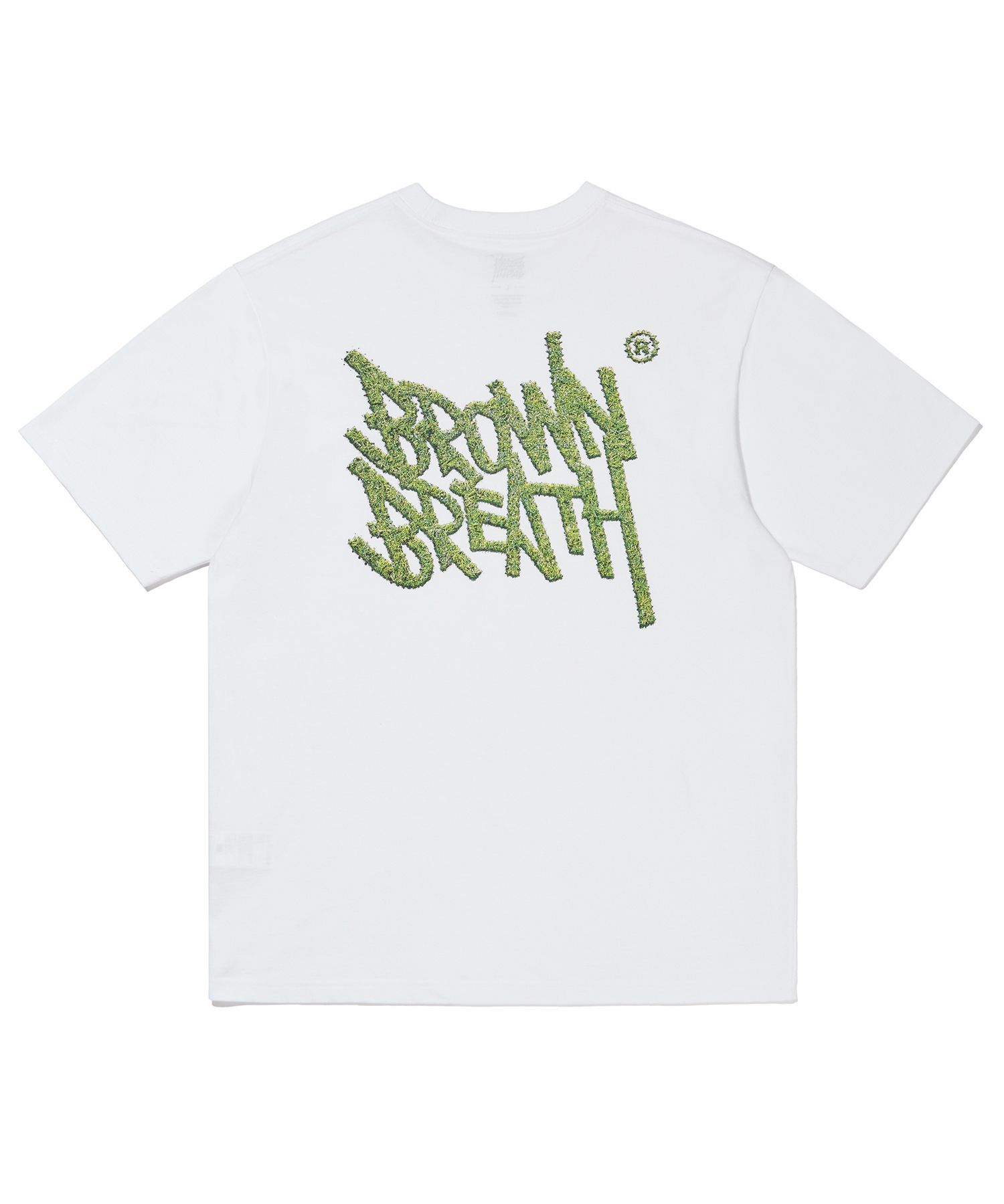 ★BROWNBREATH★ GRASS TAG TEE LIME 브라운브레스(BROWNBREATH) GRASS TAG TEE - LIME - 사이즈
