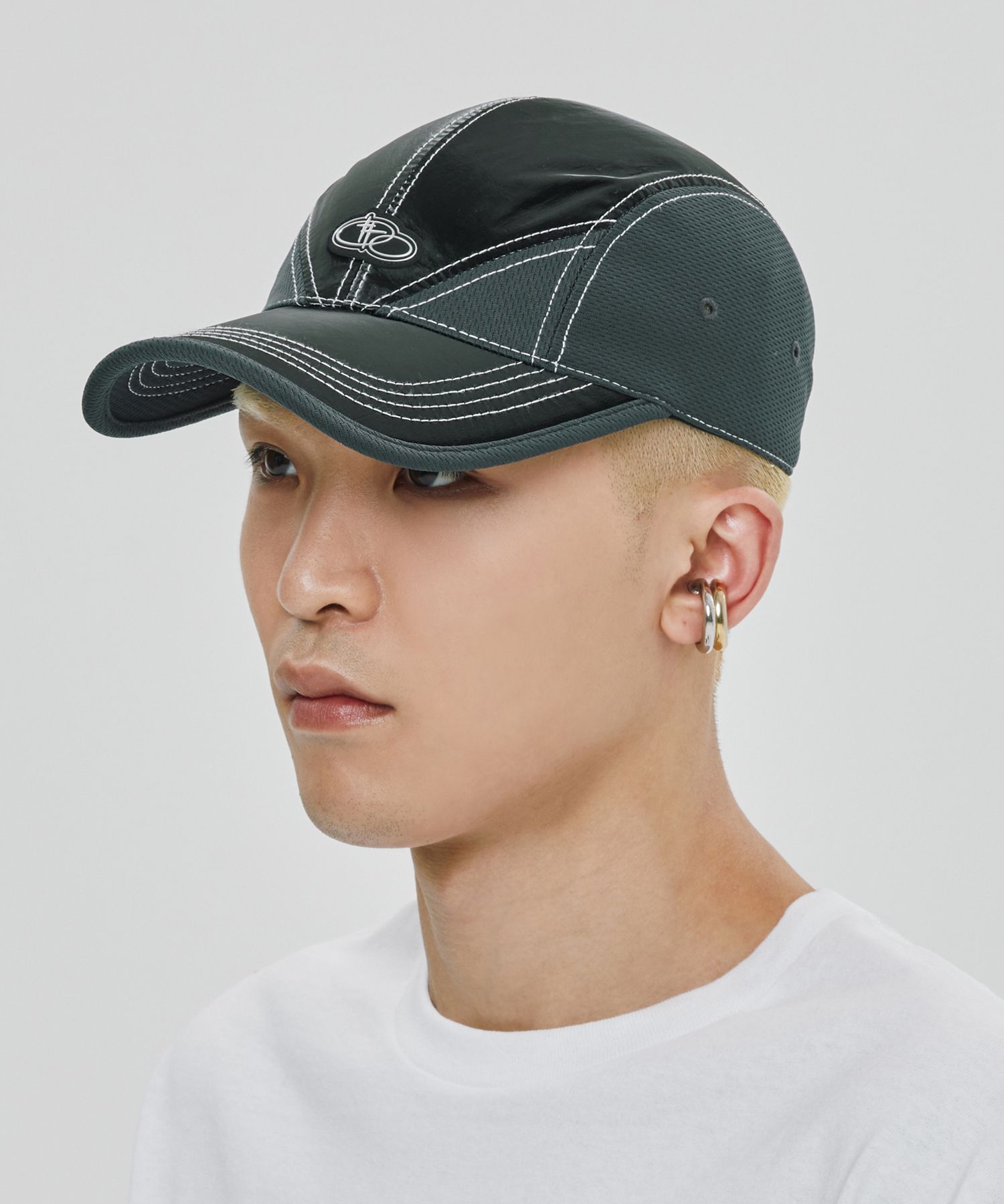 MUSINSA | ROMANTIC CROWN Shining Logo Ball Cap_Black