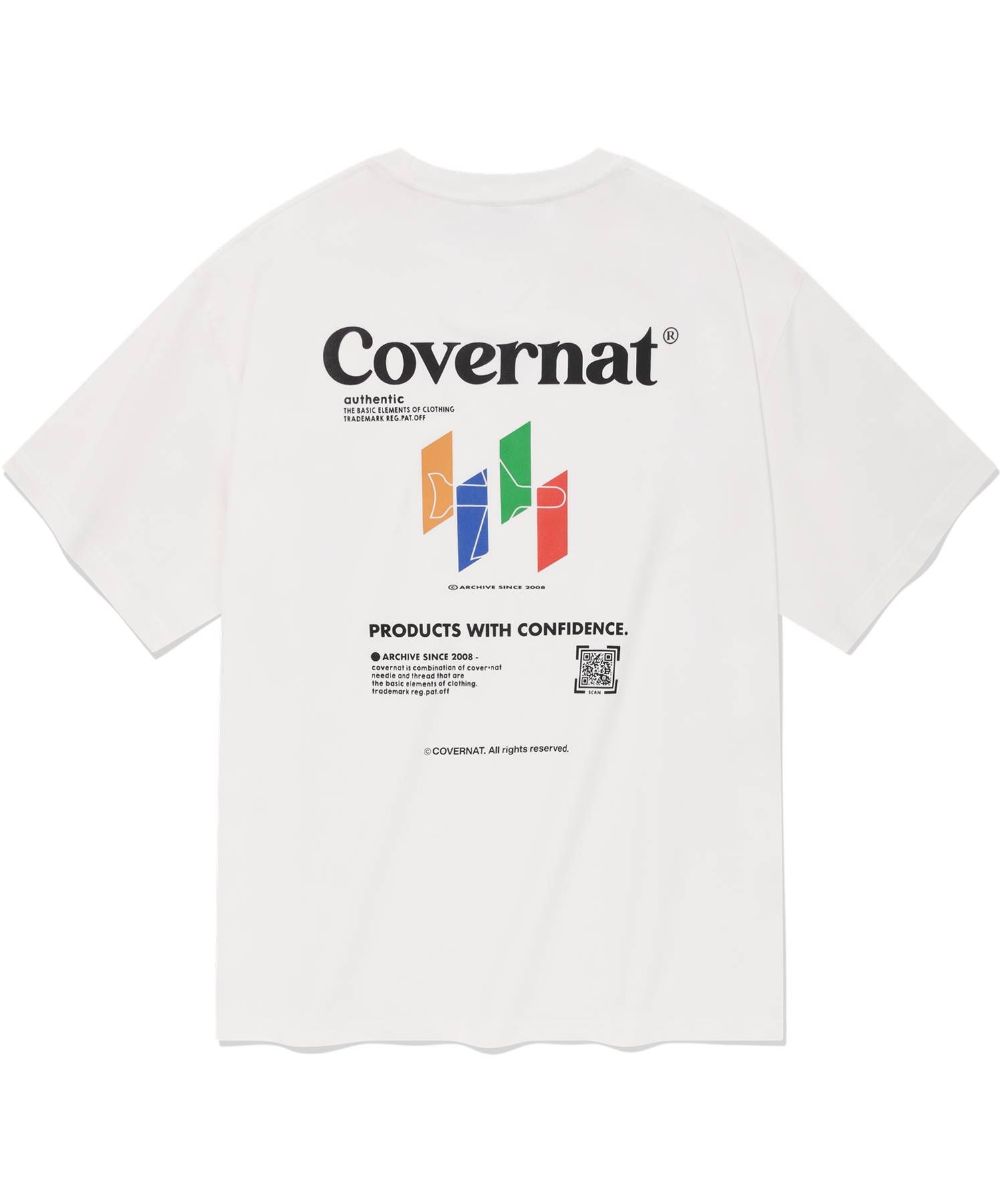 【COVERNAT】 Travel T-shirt  White MUSINSA | COVERNAT Travel T-shirt white