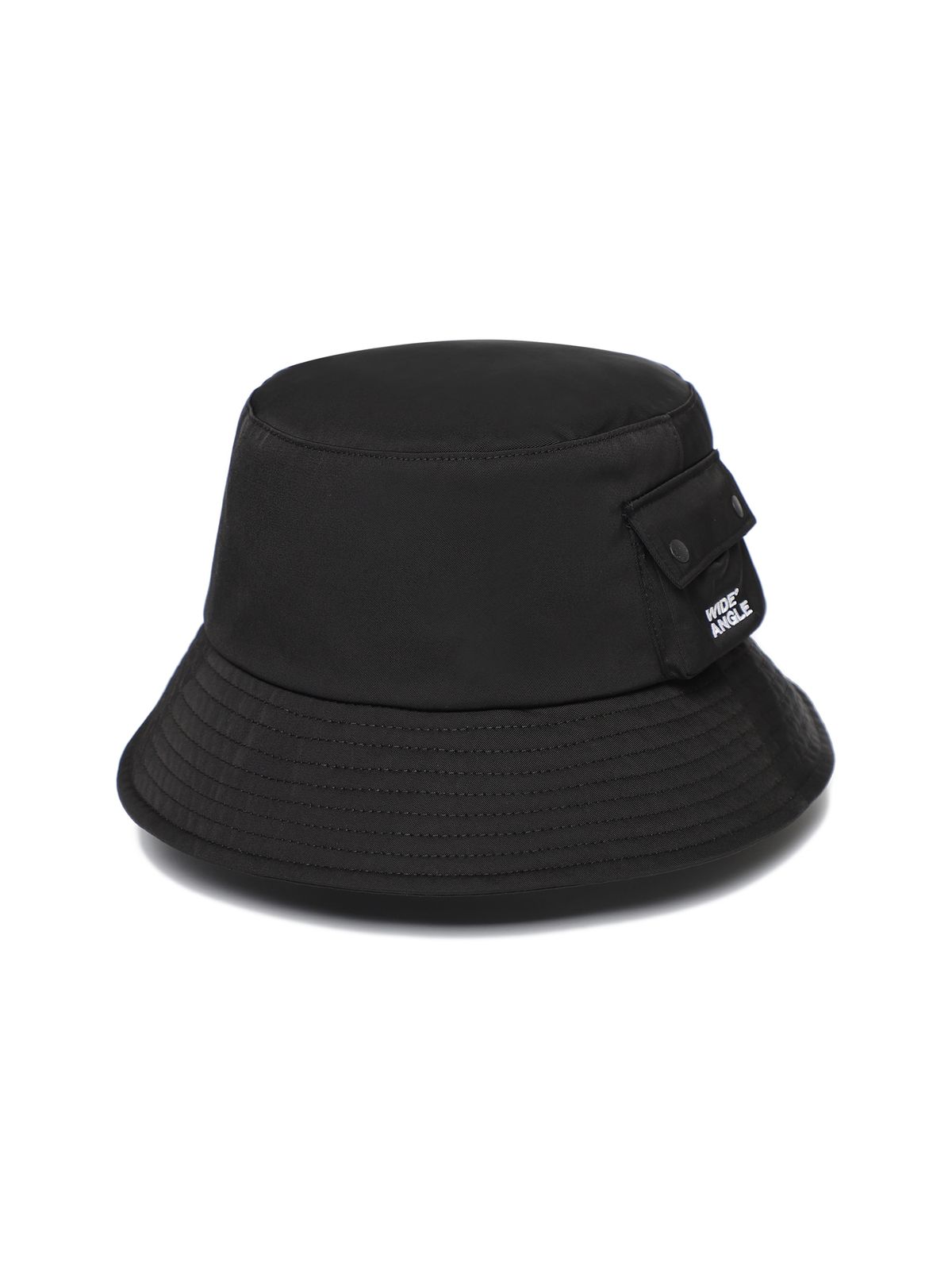 와이드앵글(WIDEANGLE) CO 사이드 포켓 베이직 햇_Black