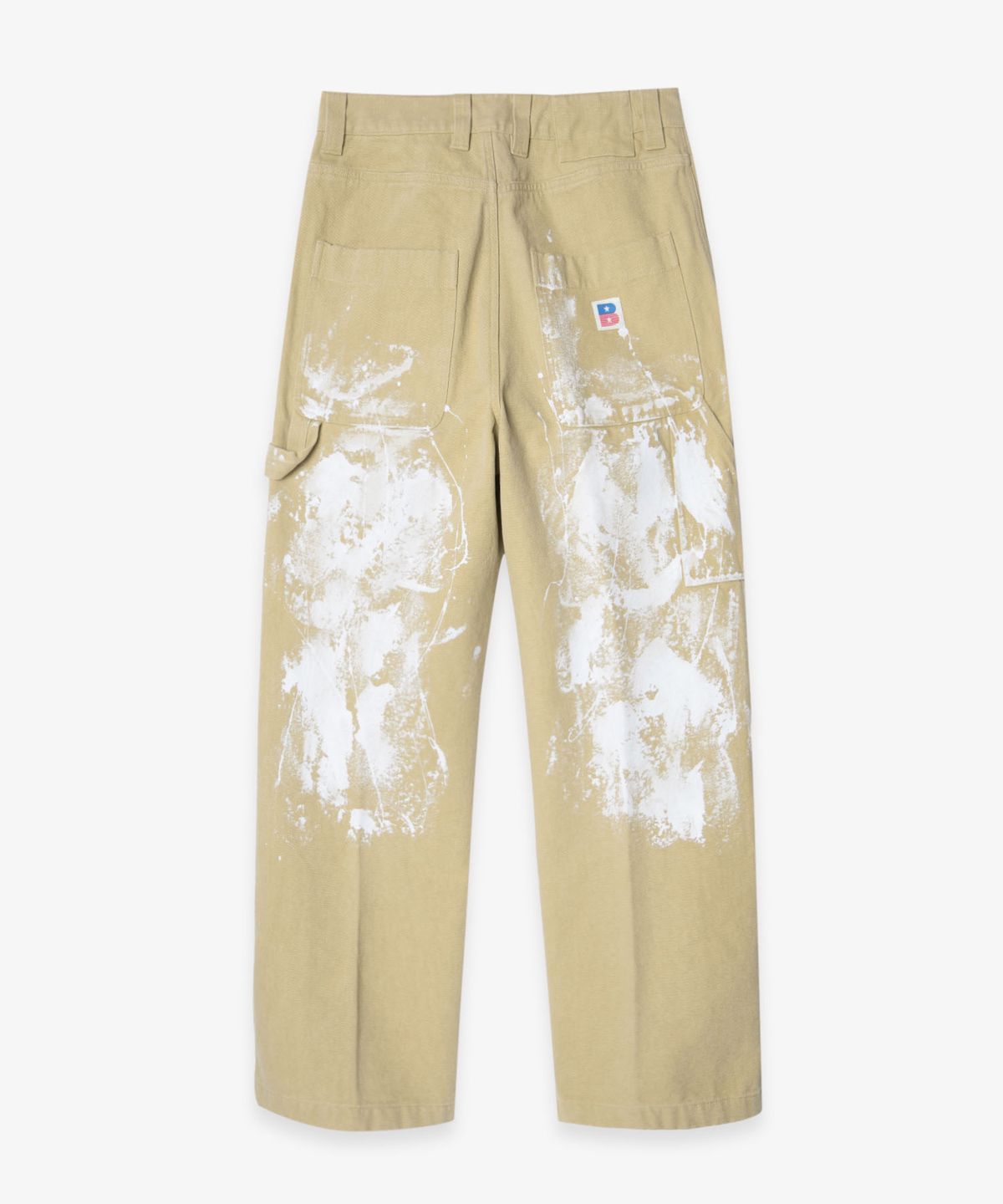 벌스데이수트(BIRTHDAYSUIT) PAINTED CARPENTER PANTS (BEIGE)