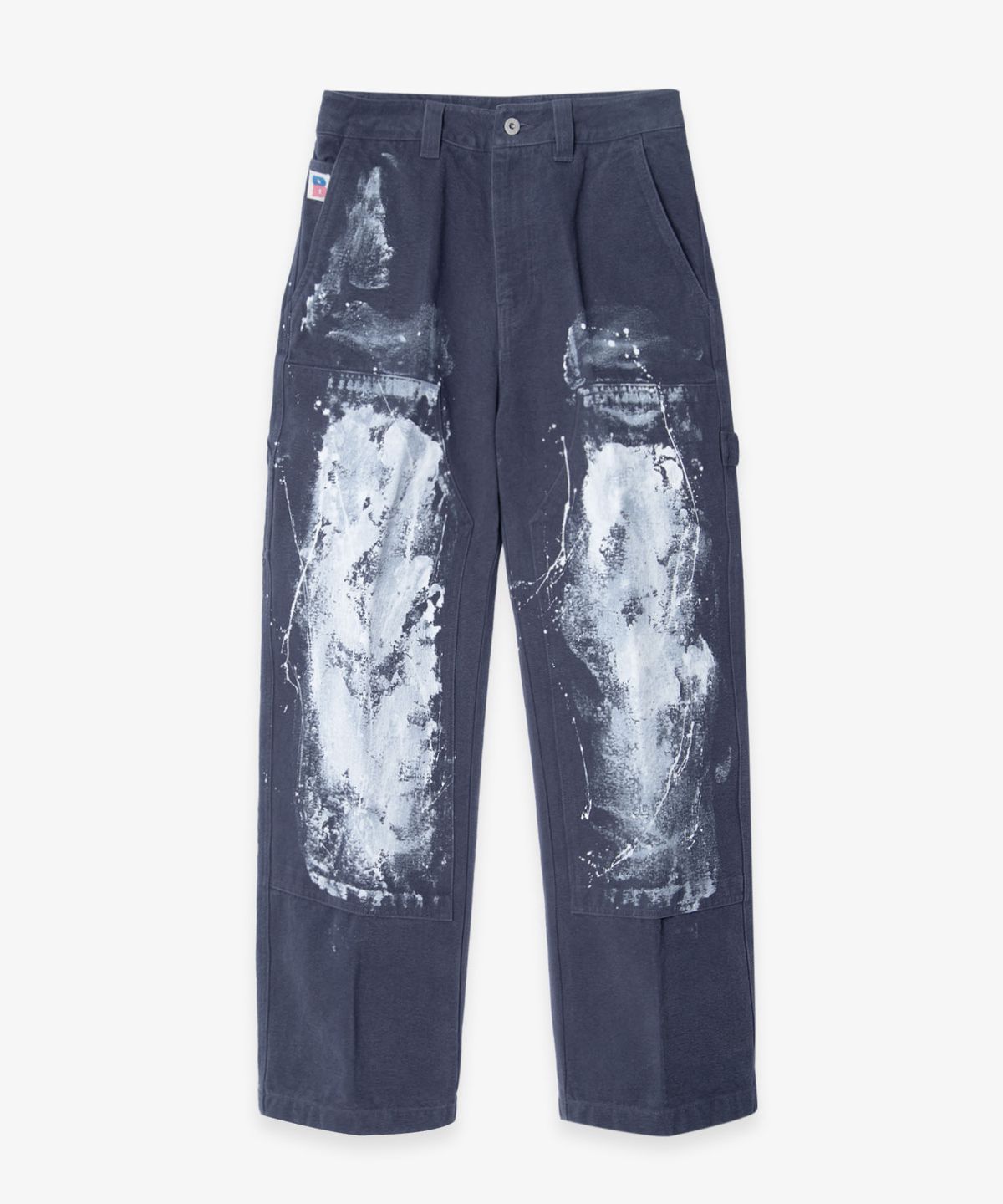벌스데이수트(BIRTHDAYSUIT) PAINTED CARPENTER PANTS (NAVY)
