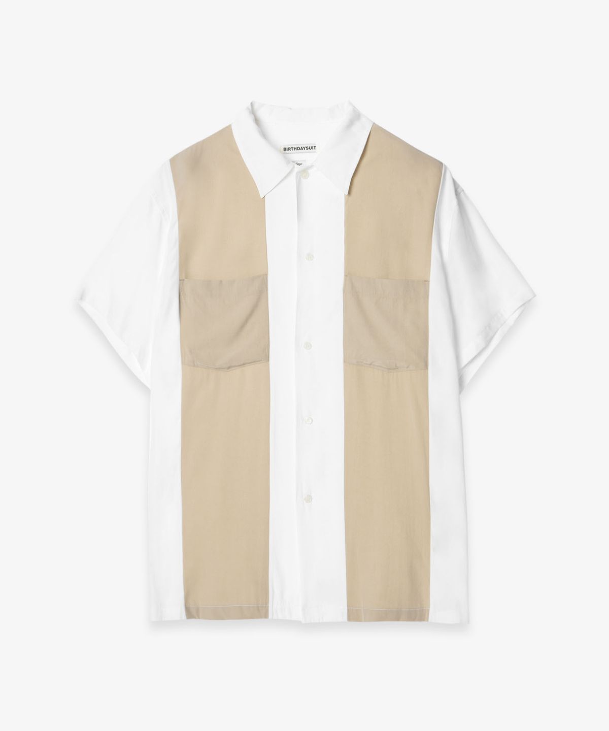 벌스데이수트(BIRTHDAYSUIT) BOWLING SHIRTS (WHITE)