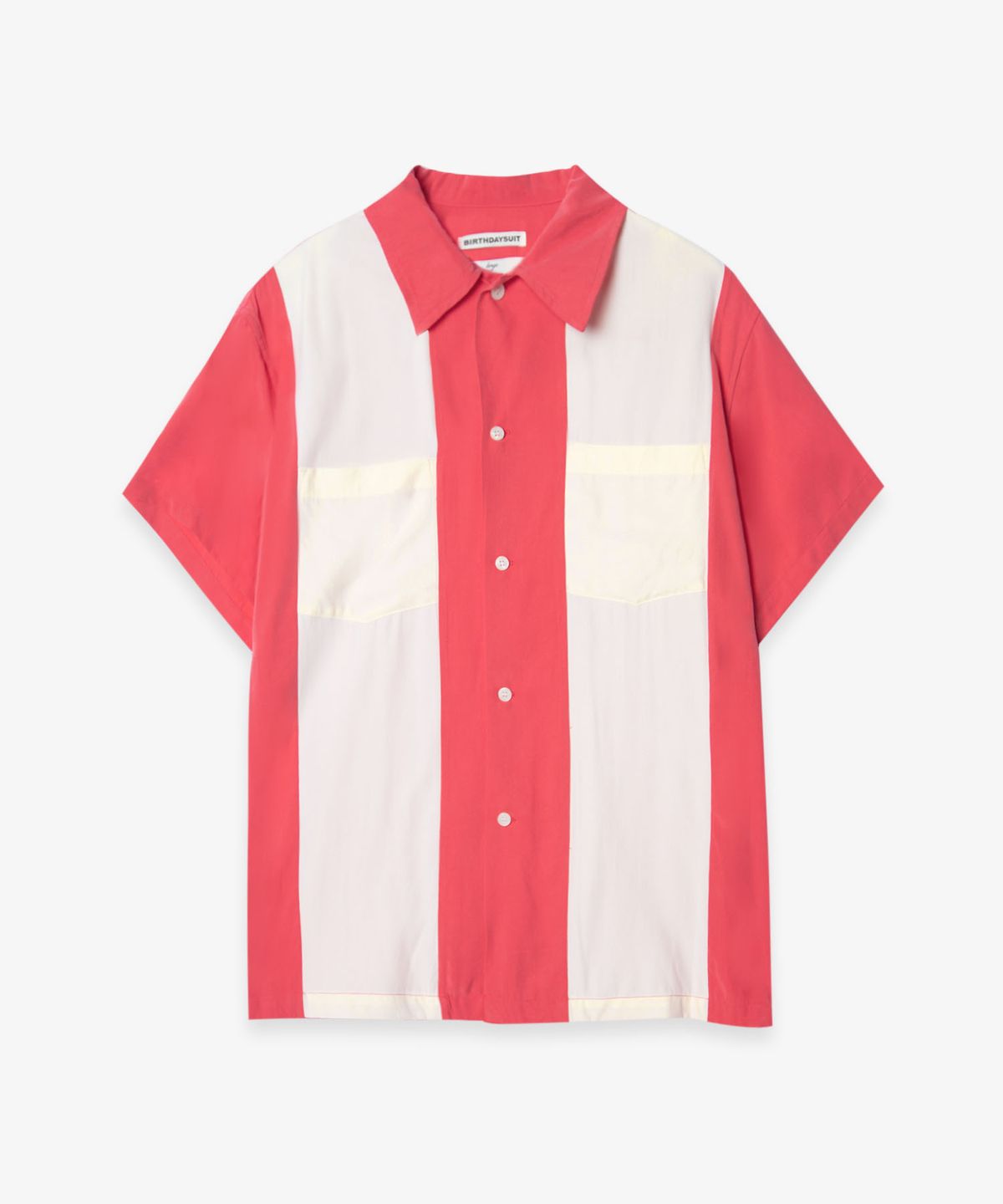 벌스데이수트(BIRTHDAYSUIT) BOWLING SHIRTS (RED)