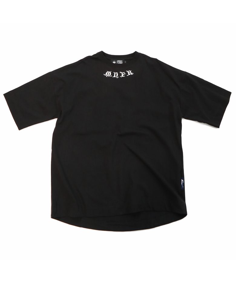 공용 MNFR 코랄폰트 반팔티셔츠/MS0WTS31U BLACK
