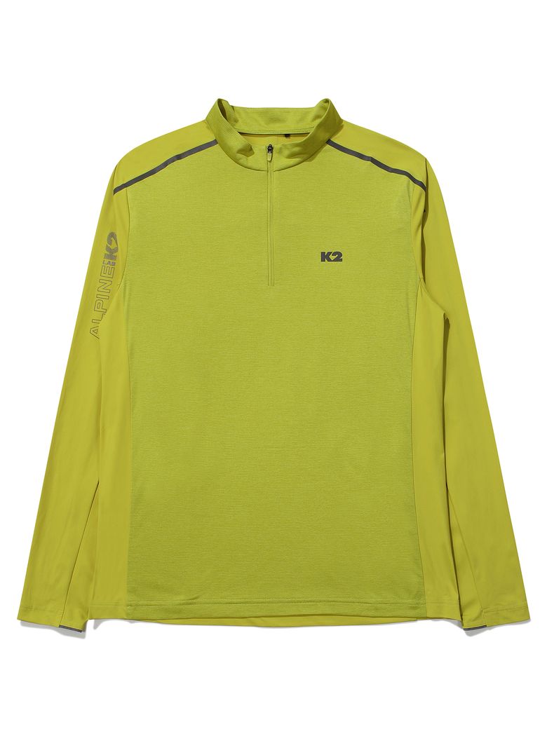 ALP 스마트드라이 긴팔 짚업 _APPLE GREEN