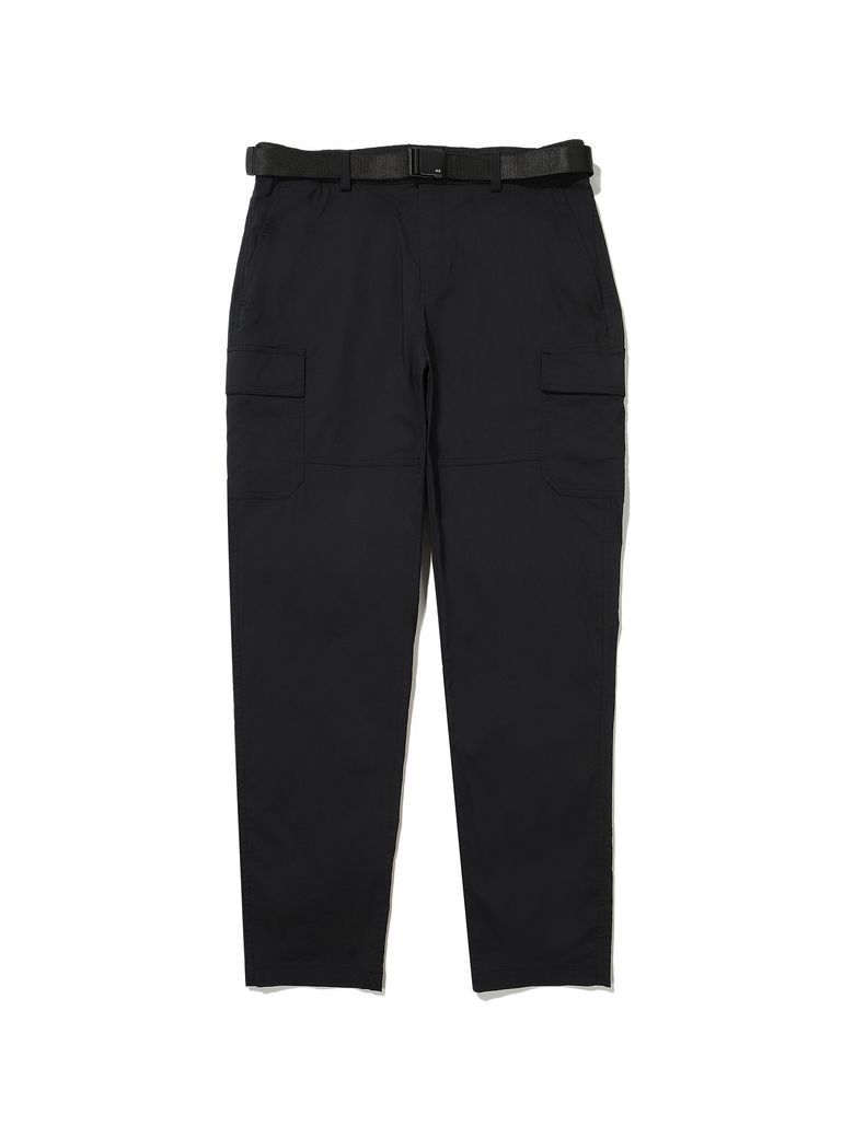 내추럴 LYCRA 슬림 카고 팬츠 _Dark Charcoal