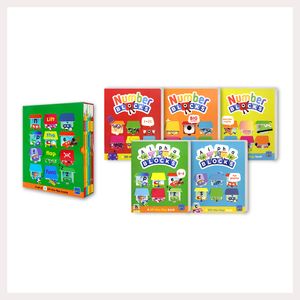Numberblocks & Alphablocks 플랩북 5종 세트