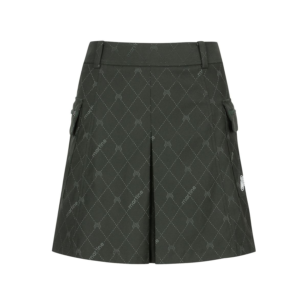 마틴골프(MARTINE GOLF) H Line Pattern Culotte_Khaki