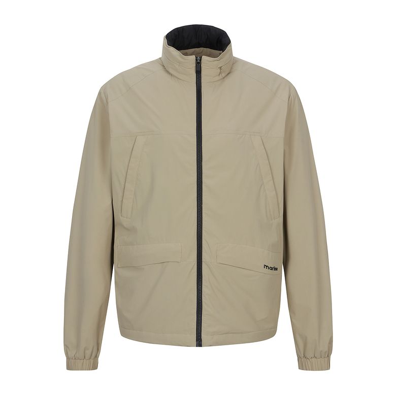 Hooded built-in type Jumper_Beige (Men)