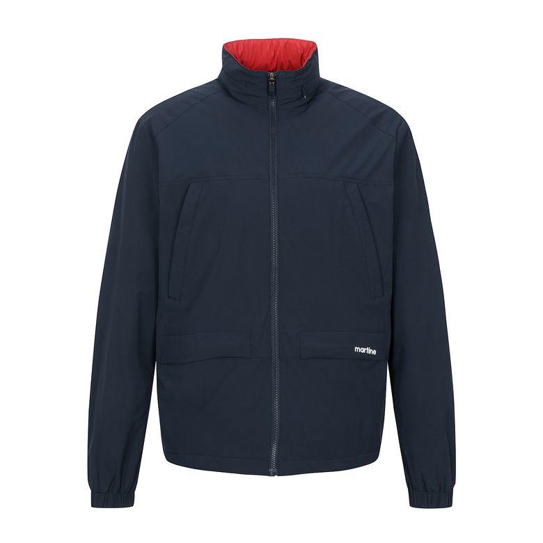 Hooded built-in type Jumper_Navy (Men)