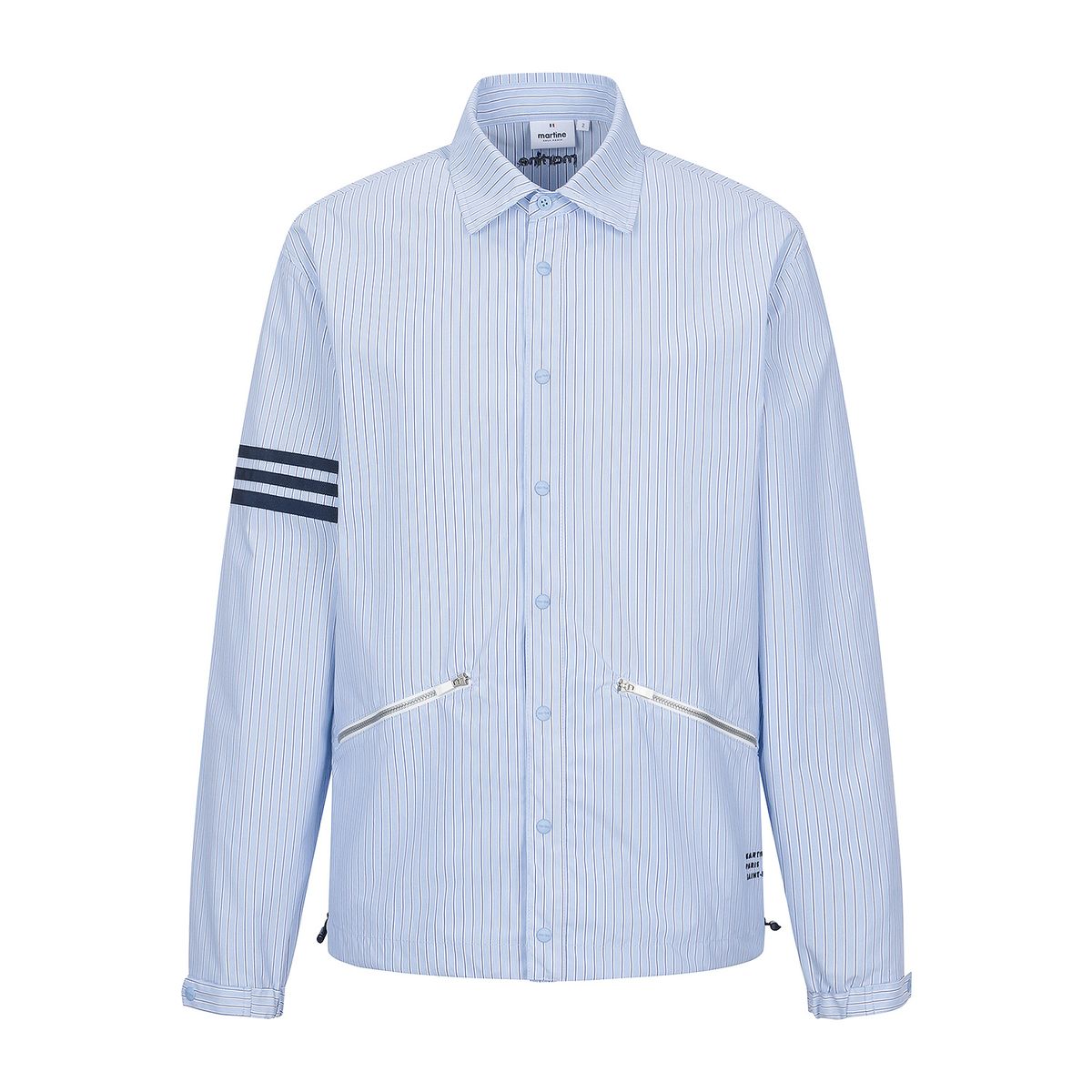 마틴골프(MARTINE GOLF) Button Down Shirts_Blue (Men)
