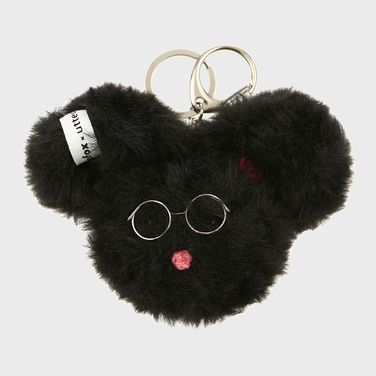 라라폭스(LALAFOX) LALAFOX UTTEUTTEU  LAMOONG KEYRING BLACK BQ2AA002
