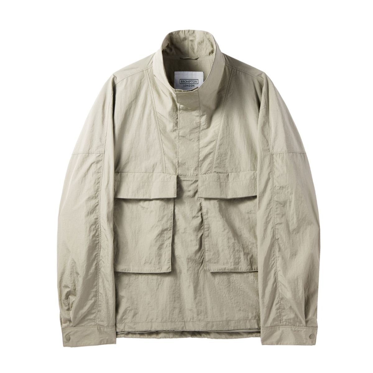 브롬톤 런던(BROMPTON LONDON) RIPSTOP LONG SLEEVE ANORAK - BEIGE (P242MAN538)