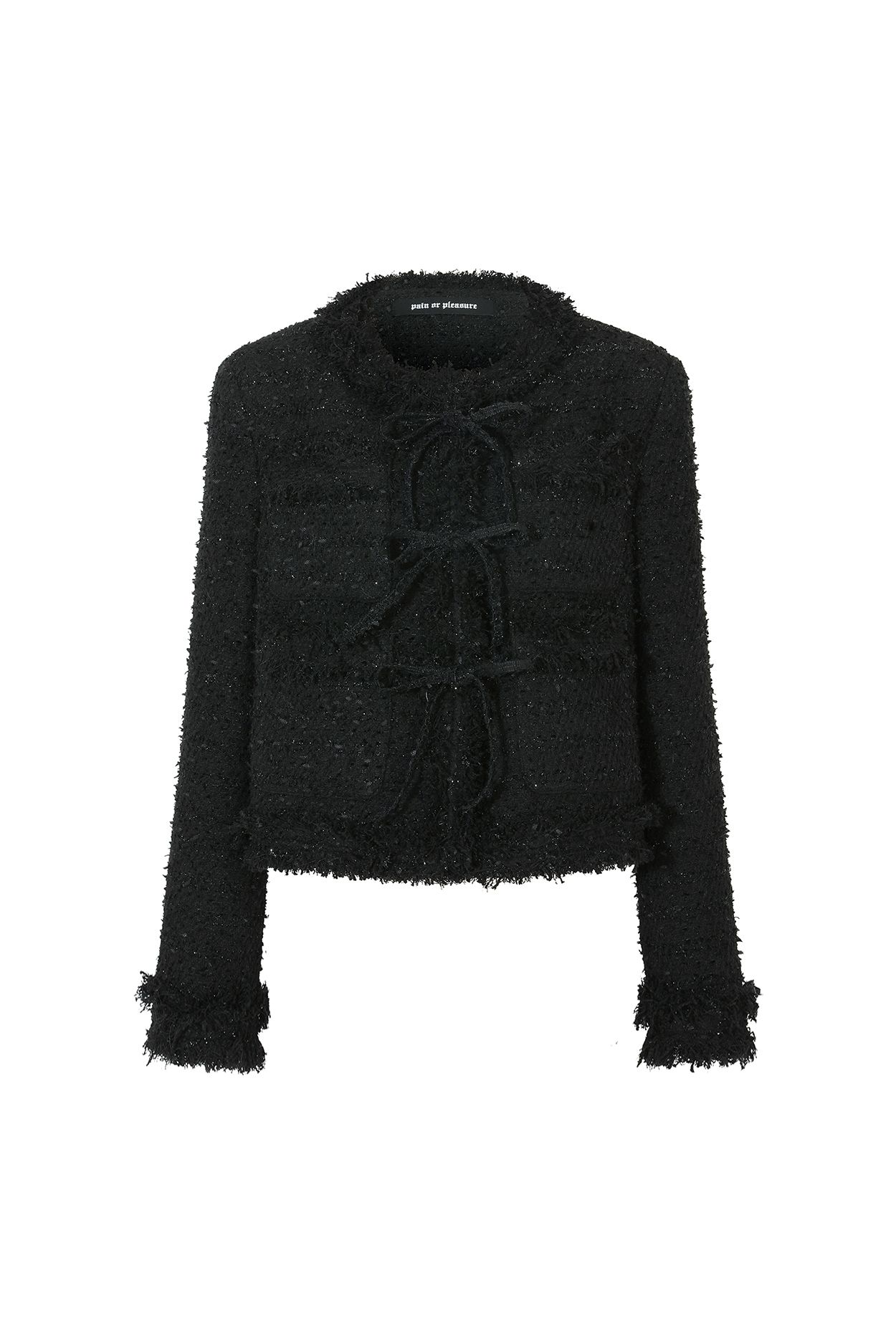 【pain or pleasure】25ss LUCY SCARF TWEED JACKET PAIN OR PLEASURE LUCY SCARF TWEED JACKET WHITE – SeoulSeoul