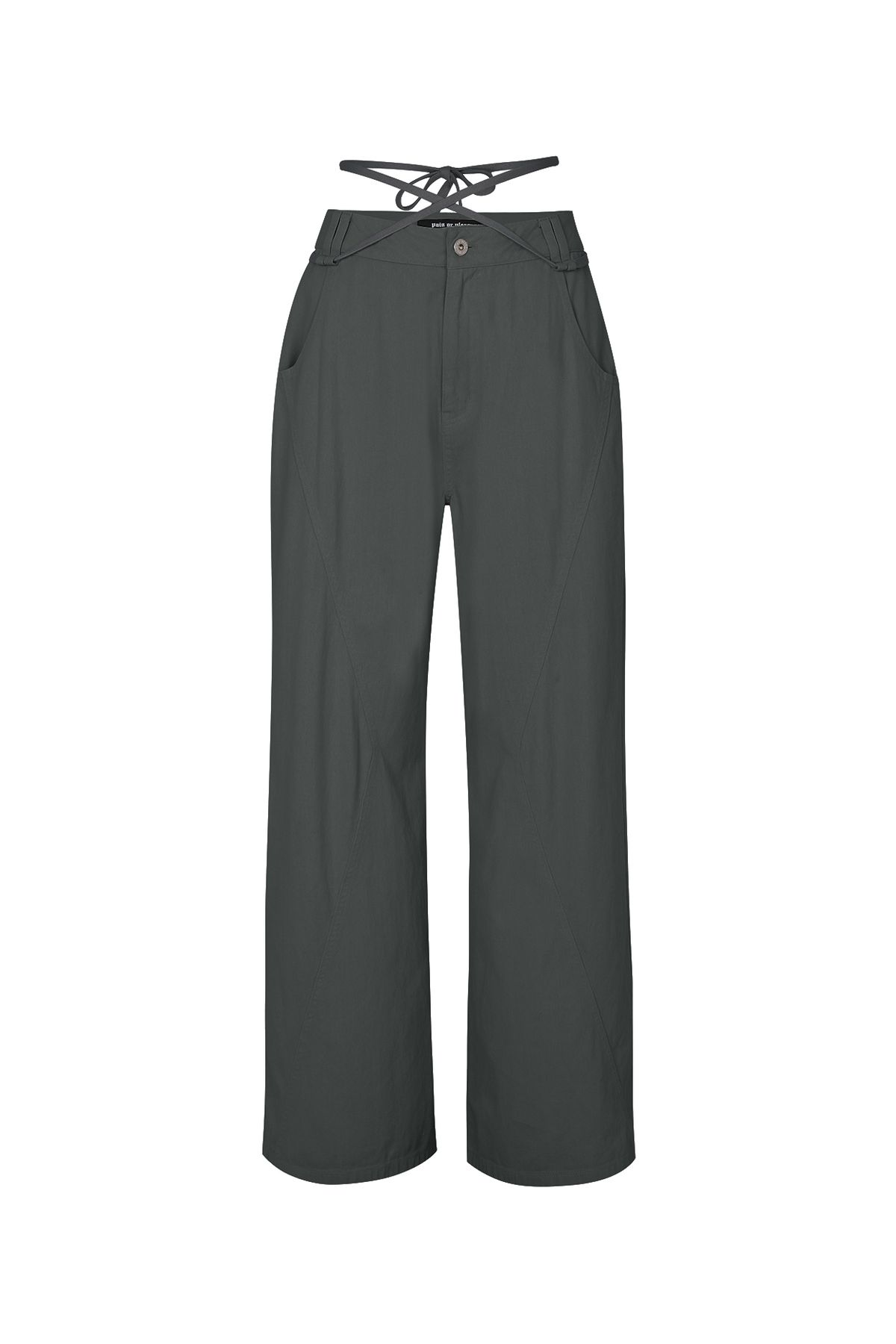 페인오어플레져(PAINORPLEASURE) LIV PANTS khaki grey