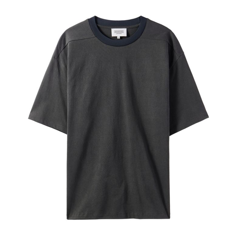 PIGMENT HALF SLEEVE T-SHIRT - C/GREY (P242UTS417)