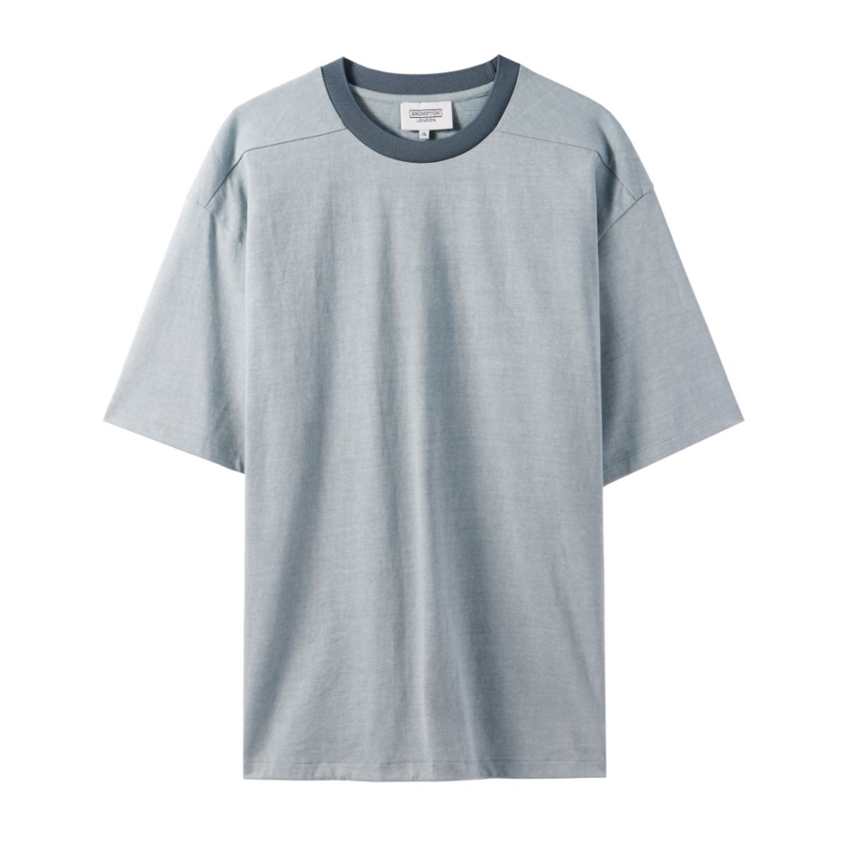 브롬톤 런던(BROMPTON LONDON) PIGMENT HALF SLEEVE T-SHIRT - A/BLUE (P242UTS417)