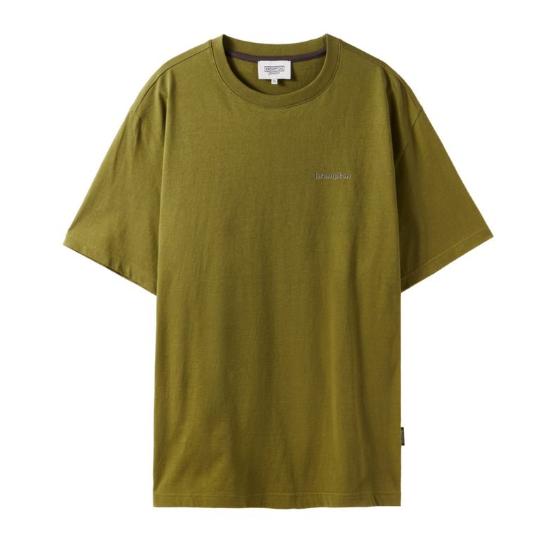 BROMPTON PARTS GRAPHIC T-SHIRT - OLIVE (P242UTS416)