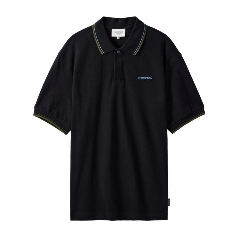 COLLAR T-SHIRT - BLACK (P242MPL510)