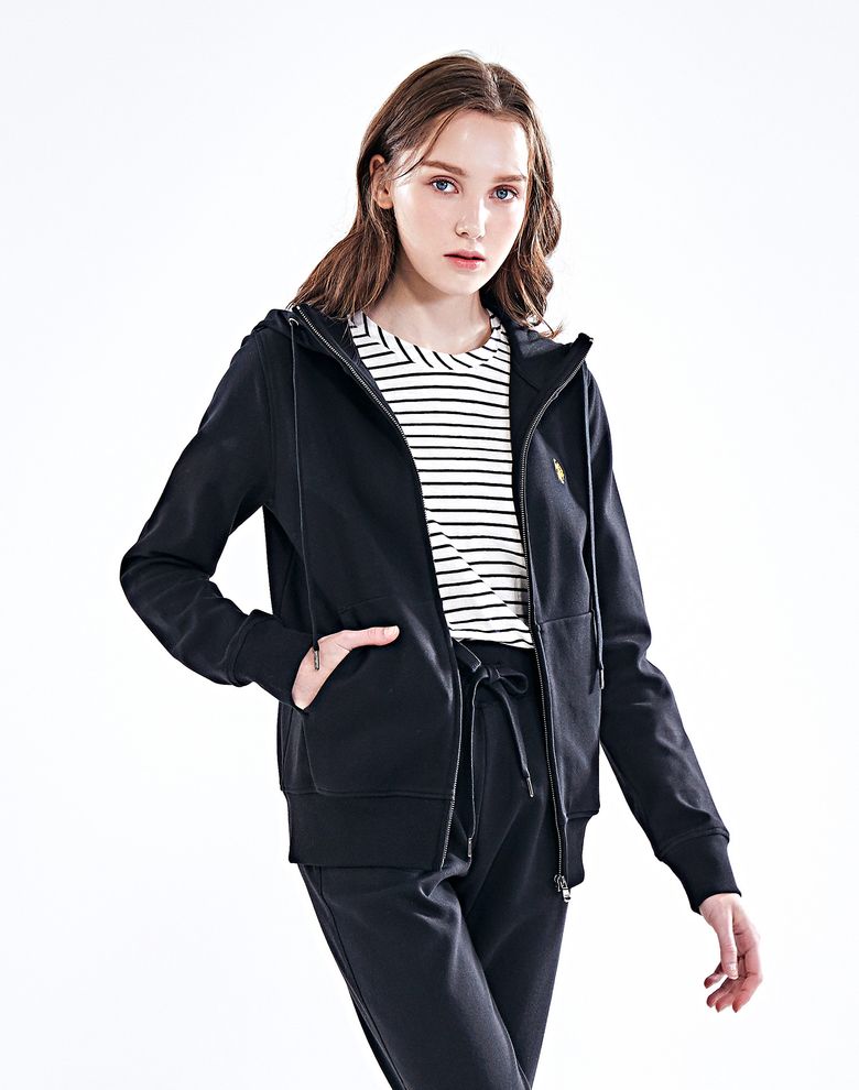 화이트라벨 USA COTTON 이지웨어 상의_BLACK