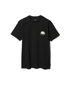 알파브리즈 타이포그래피 티셔츠 - 블랙 / TS-24SU001BK