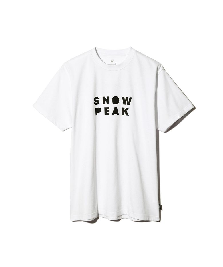 스노우피커 캠퍼 티셔츠 - 화이트 / TS-24SU003WH