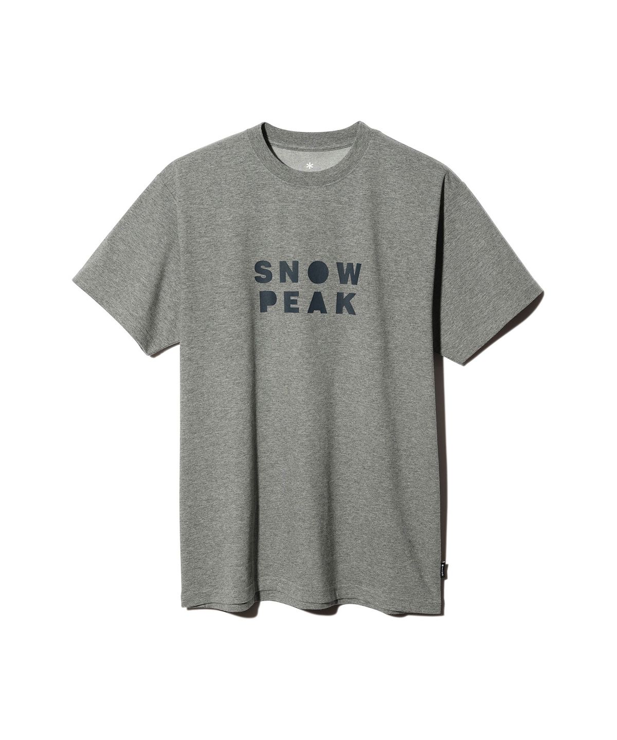 스노우피크(SNOWPEAK) 스노우피커 캠퍼 티셔츠 - 멜란지그레이 / TS-24SU003MG