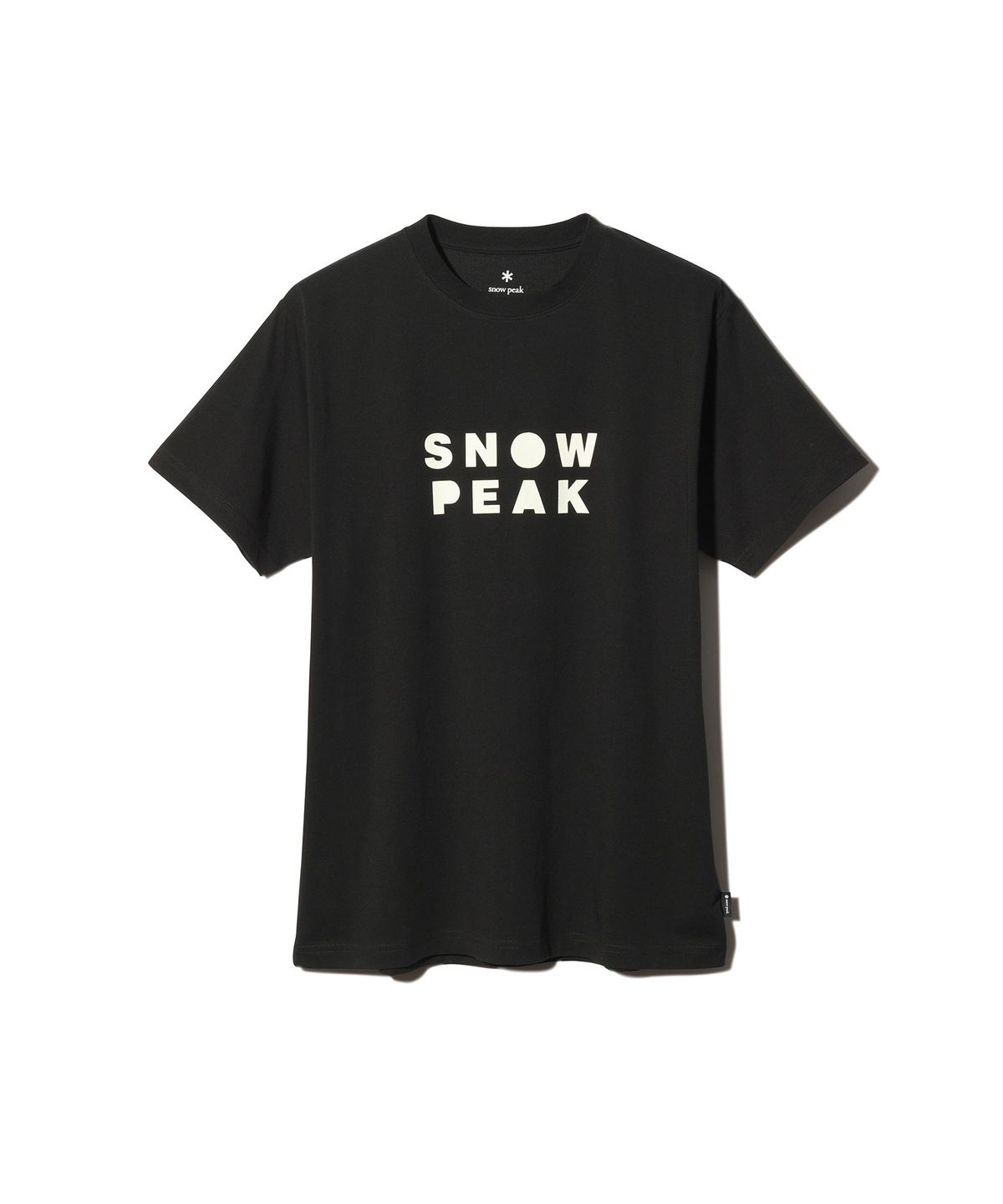 스노우피크(SNOWPEAK) 스노우피커 캠퍼 티셔츠 - 블랙 / TS-24SU003BK