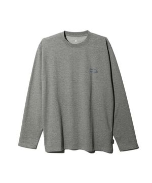 캠핑 클럽 긴팔 티셔츠 - 멜란지그레이 / TS-24SU006MG