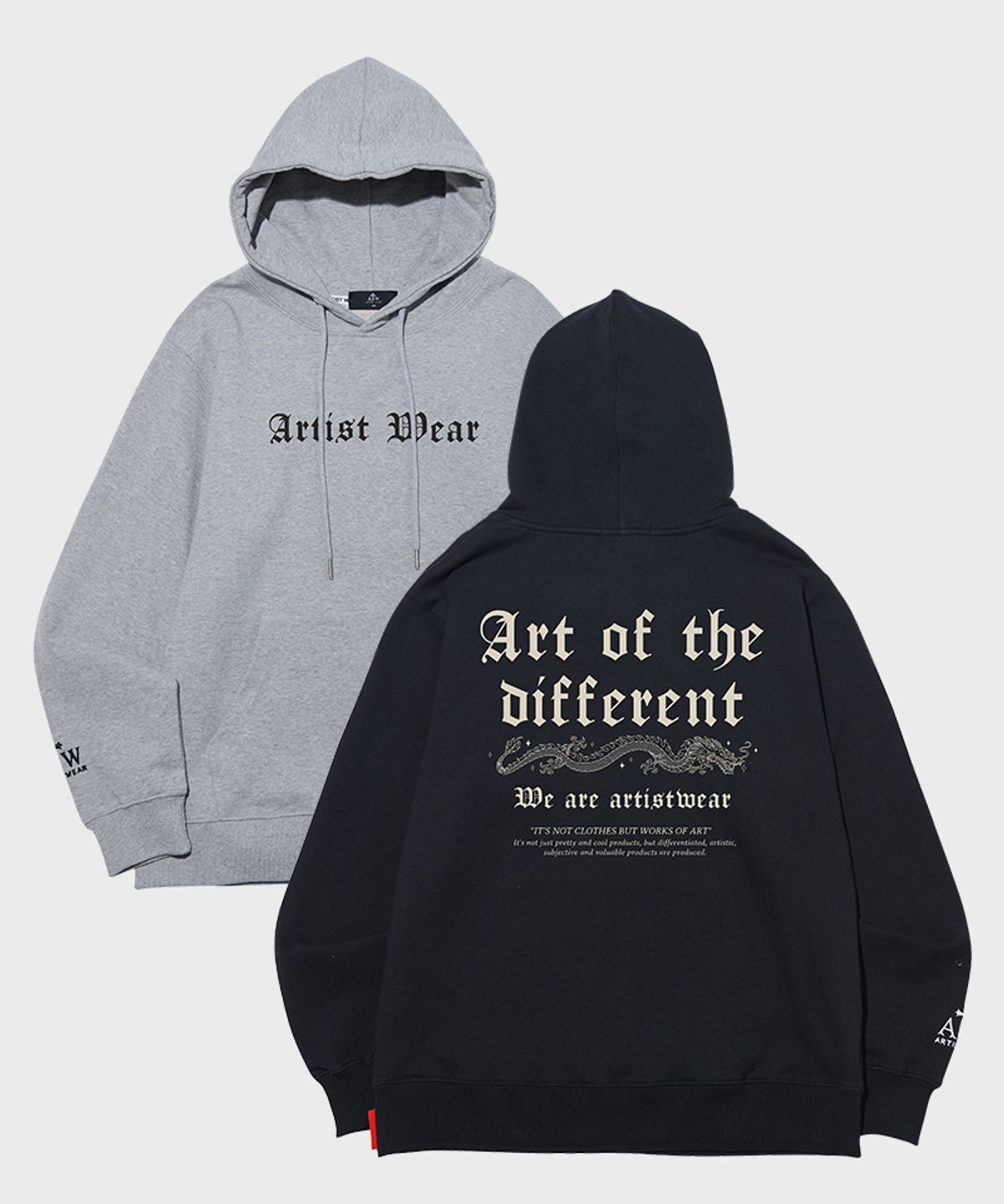 아티스트웨어(ARTISTWEAR) [ATW] 이넥서블 후드티