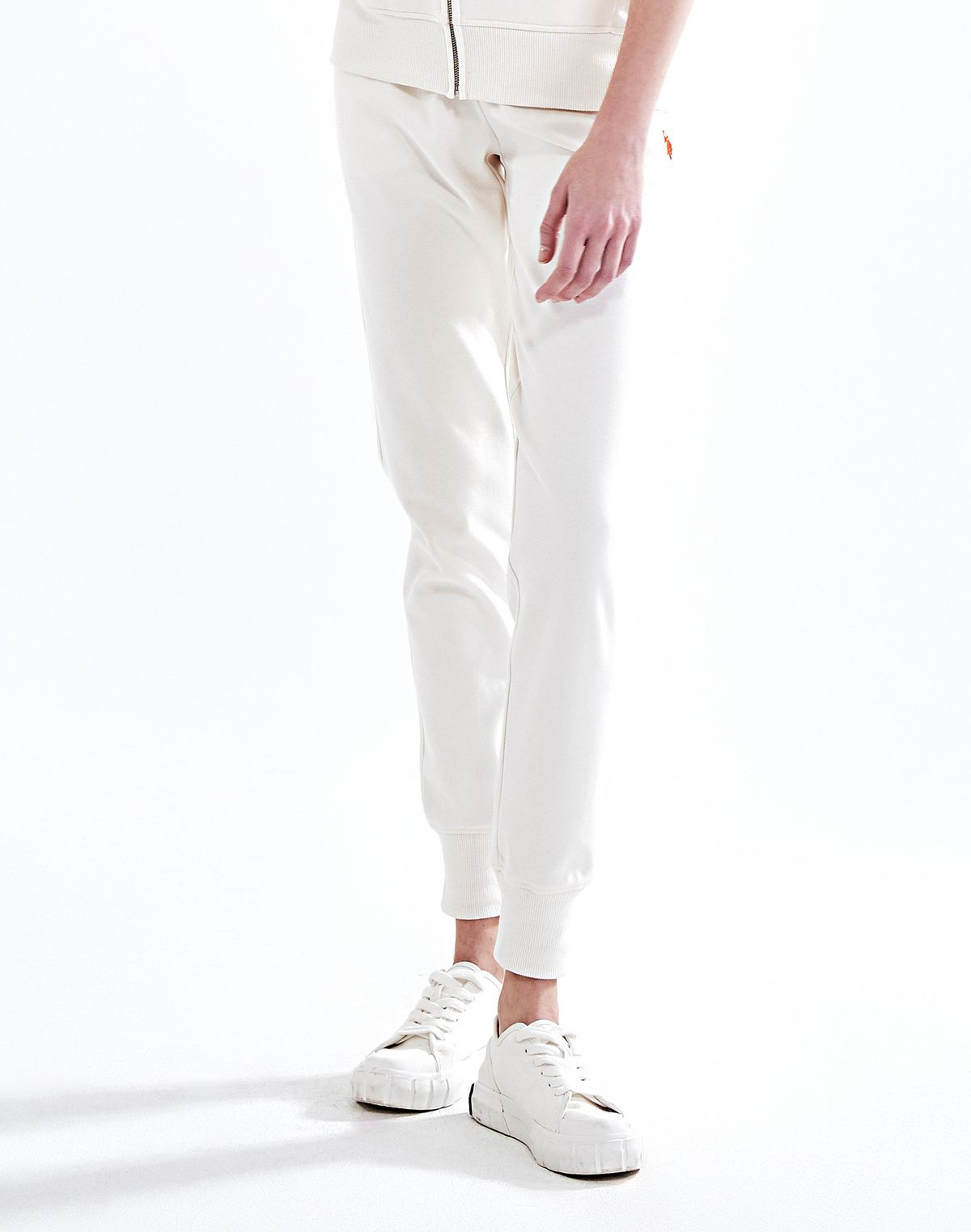 유에스 폴로 어신(USPOLOASSN) 화이트라벨 USA COTTON 이지웨어 하의_IVORY