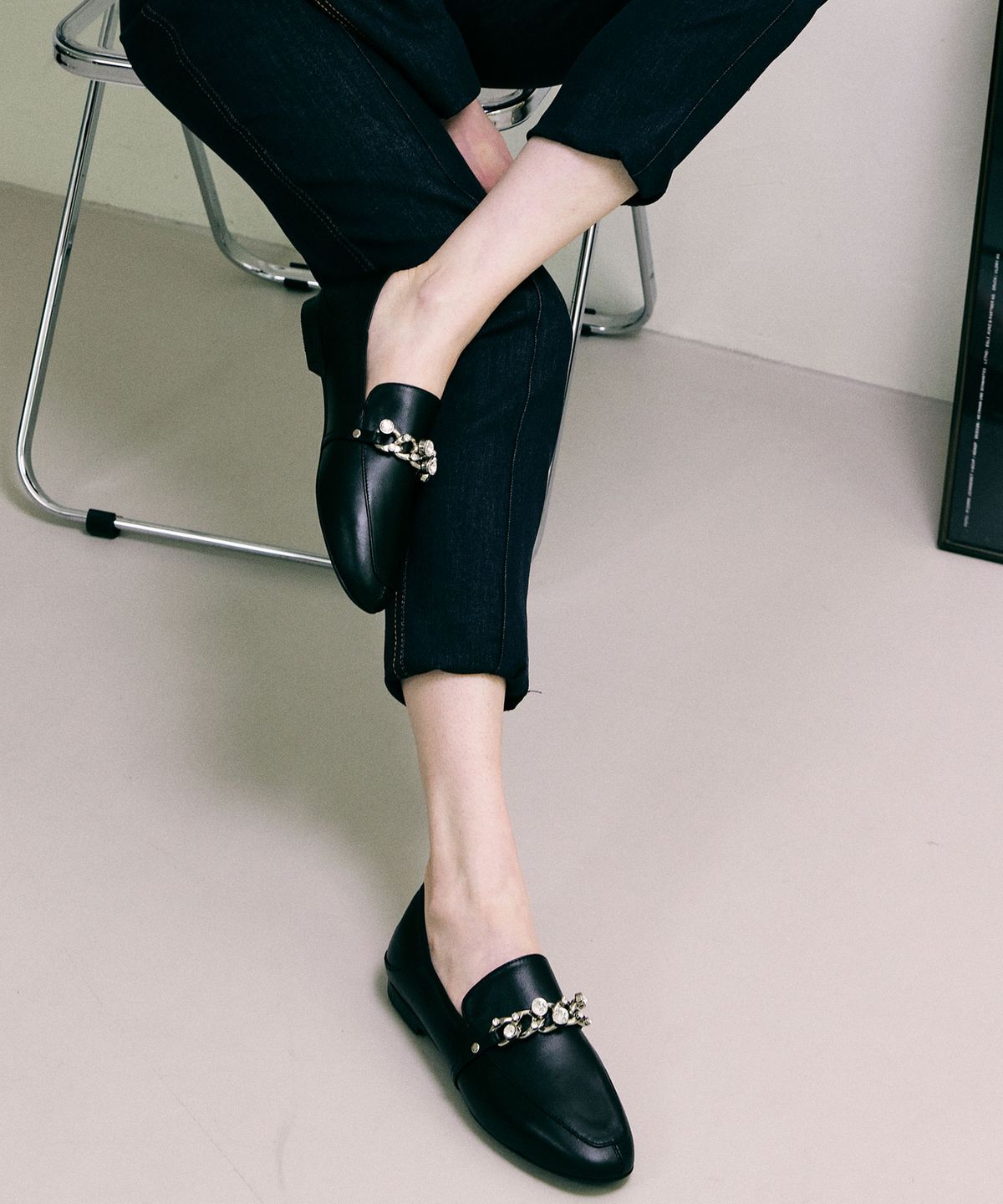 어썸듀(AWESOME DEW) Gioiel Chein Loafer_ADS463_1cm