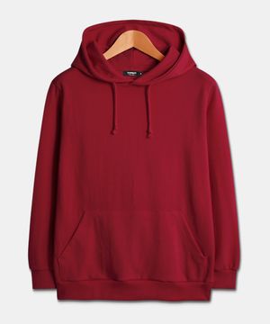 [논기모or기모] 베이직 스탠다드핏 무지 후드티 와인