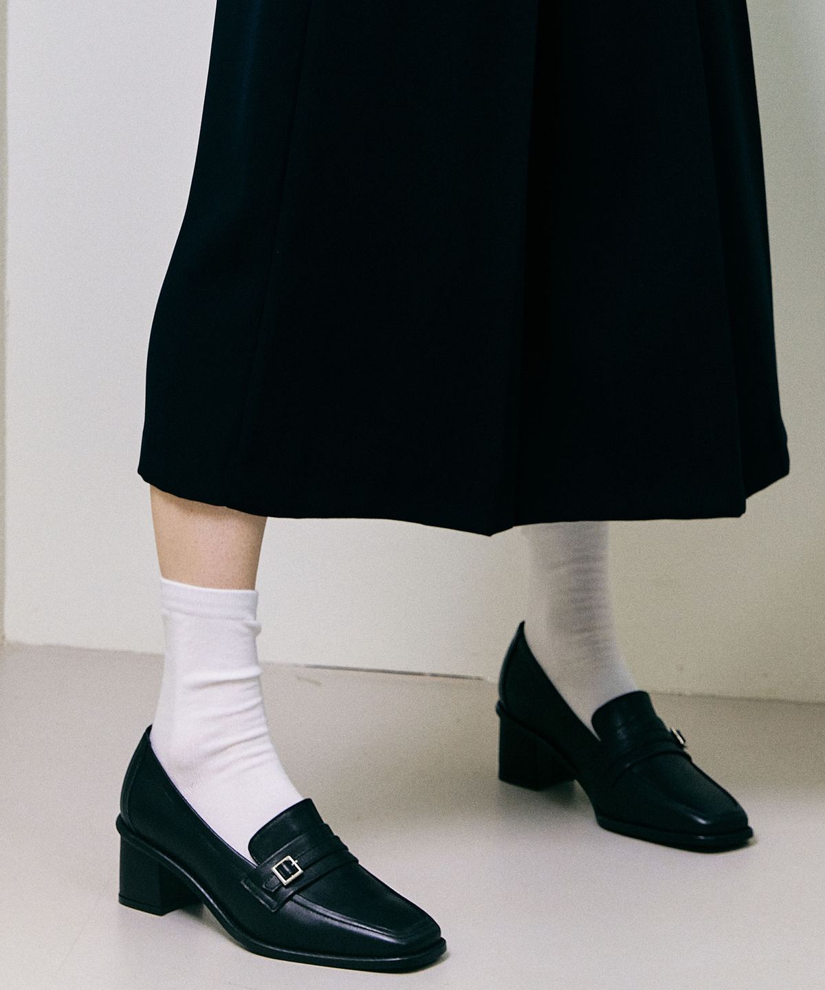어썸듀(AWESOME DEW) Fibbia Mid Loafer_ADS467_5cm